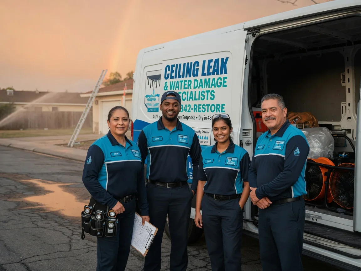 Ceiling Leak Cleanup company in Kintnersville, PA