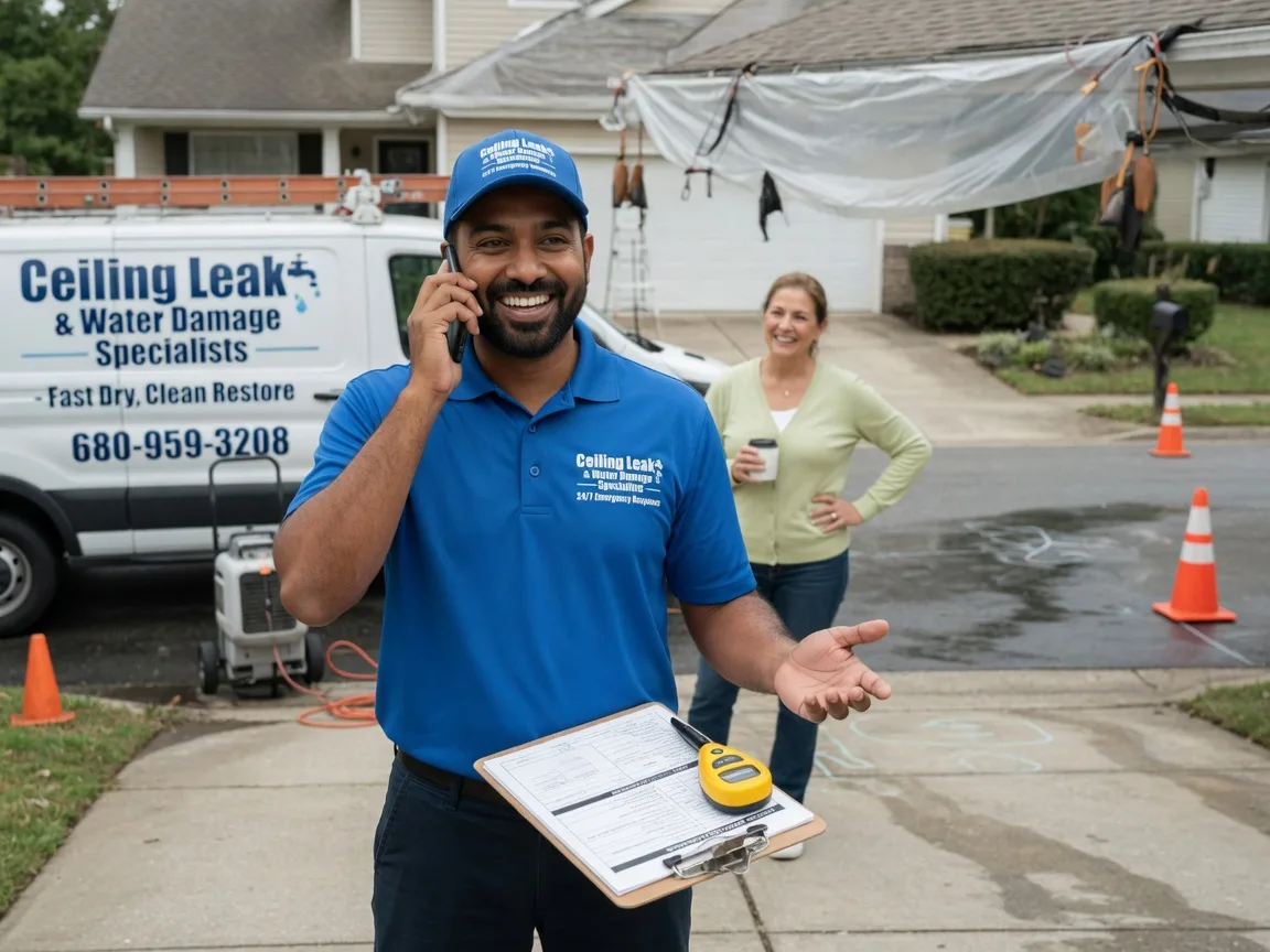 Ceiling Leak Cleanup Kintnersville, PA FAQs