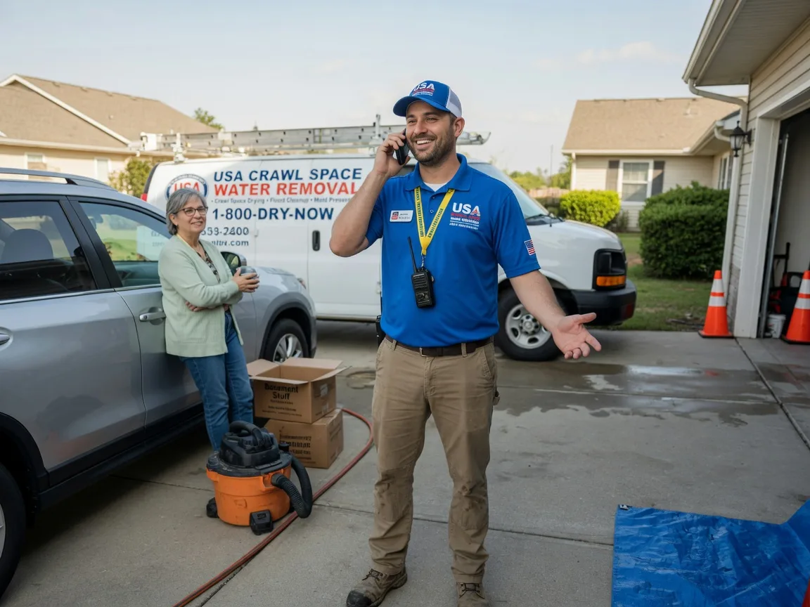Crawl Space Water Removal Kintnersville, PA FAQs